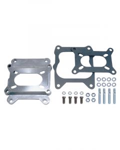 Trans-Dapt Carburettor Adapter 1-1/8" Thick Open Holley / Rochester 2-B
