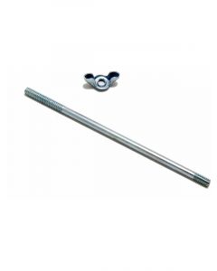 Trans-Dapt Air Cleaner Stud 1/4-20 in Thread 6.000 in Long Wing Nut Incl
