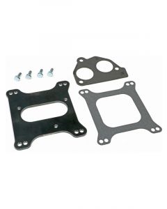 Trans-Dapt Throttle Body Adapter 1/4 in Thick Gasket / Hardware Steel TB