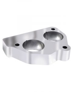 Trans-Dapt Throttle Body Spacer Swirl-Torque 1 in Thick Gasket / Hardwar