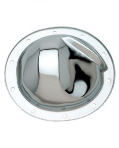 Trans-Dapt Differential Cover Steel Chrome 8.2" GM 10-Bolt