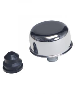 Trans-Dapt Breather Push-In Round 1-1/4" Hole Grommet Included Steel 