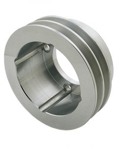 Trans-Dapt Crankshaft Pulley V-Belt 2 Groove 4.813" Diameter 2-1/4" 