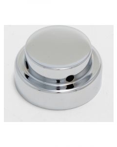 Trans-Dapt Radiator / Intercooler Cap Cover Snap On Steel Chrome GM