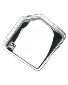 Trans-Dapt Transmission Pan - Stock Depth - Steel - Chrome - TH350 - Each