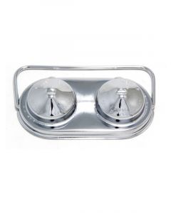 Trans-Dapt Master Cylinder Cap Stock Replacement 2-3/8 x 5" Single Bai
