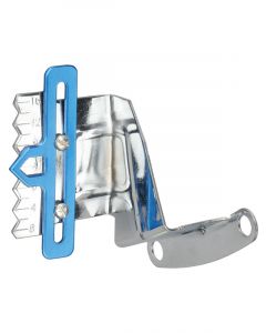 Trans-Dapt Timing Tab Steel Chrome 8" OD Balancer Small Block Chevy