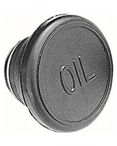 Trans-Dapt Oil Fill Cap Push-On Round 1-1/4" Valve Cover Hole Oil Logo