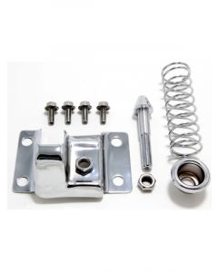 Trans-Dapt Hood Latch Kit Mounting Hardware Included Steel Chrome Chevy 