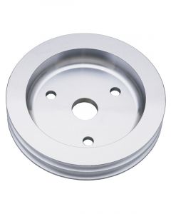 Trans-Dapt Crankshaft Pulley V-Belt 2 Groove 6.625" Diameter Aluminum 