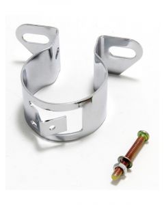 Trans-Dapt Ignition Coil Bracket Canister Style Steel Chrome Universal