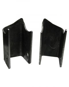 U-B Machine Trailing Arm Bracket Weld-On Steel Natural Lower GM A-Bod