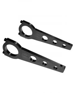 U-B Machine Ignition Box Bracket 1-3/4 in Bar Mount Aluminum Natural