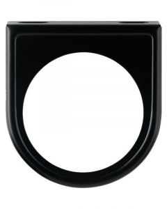 VDO Gauge Mounting Panel One 2-1/16 in Hole Steel Black Paint Univers (240-027)