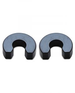Vibrant Performance Exhaust Hanger Rod Clip Delrin Black 0.375 in Diame