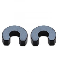 Vibrant Performance Exhaust Hanger Rod Clip Delrin Black 0.500 in Diame