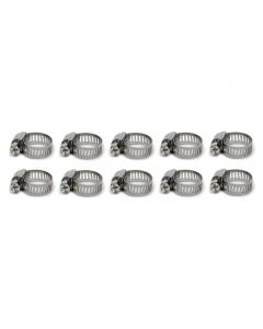 Vibrant Performance Hose Clamp Worm Gear 0.75-1.50 in Hose Hex Stainles