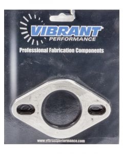 Vibrant Performance Collector Flange 2-Bolt 3/8 in Thick 2 in ID Stainl