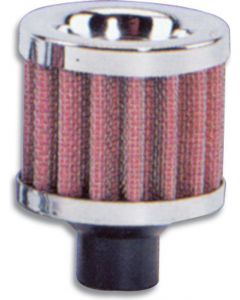 Vibrant Performance Breather Clamp-On Round 1/2 in OD Tube 2-1/8 in Roun