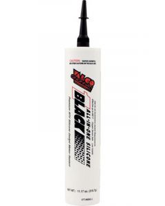 Valco Sealant All-In-One Black Silicone 11.17 oz Cartridge