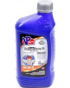 VP Fuel Containers Motor Oil Pro Grade Racing High Zinc 0W20 Syntheti…