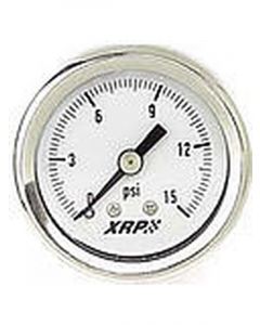 XRP-Xtreme Racing Prod. Pressure Gauge 0-15 psi Mechanical Analog 1-1/