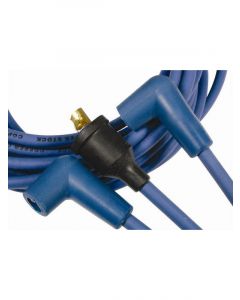 Accel Spark Plug Wire Set Super Stock Spiral Core 8 mm Blue 90 Degree P