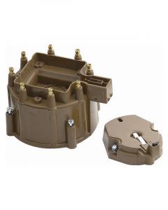 Accel Cap and Rotor Kit HEI Style Terminal Brass Terminals Screw Down Ta