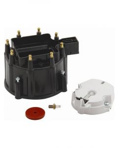 Accel Cap and Rotor Kit HEI Style Terminal Brass Terminals Clamp Down