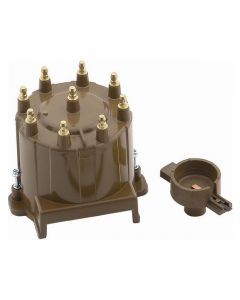 Accel Cap and Rotor Kit HEI Style Terminal Brass Terminals Screw Down Ta