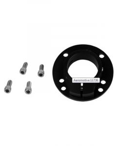 Aeromotive Fuel Pump Bracket Clamp-On Aluminum Black Anodize Aeromotive