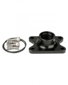Aeromotive Fuel Pump Inlet / Outlet 16 AN Female Aluminum Black Anodize