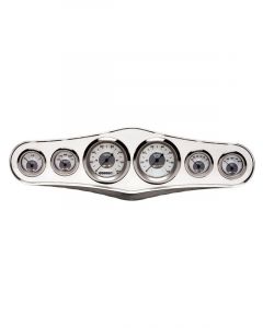 Billet Specialties Gauge Mounting Panel Two 3-3/8 in Holes Four 2-1/8 i