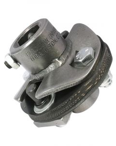 Borgeson Steering Rag Joint 13/16 in 36 Spline to 1 in 48 Spline Steel  (54043)