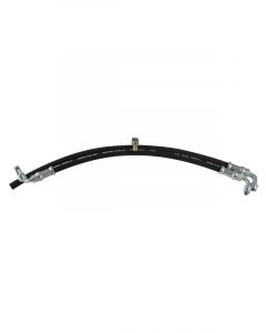 Borgeson Power Steering Hose Kit Crimped Ends Rubber / Steel GM Steeri
