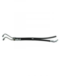 Borgeson Power Steering Hose Kit Crimped Ends Rubber / Steel Borgeson