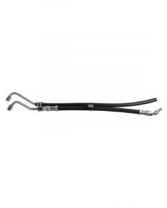 Borgeson Power Steering Hose Kit Crimped Ends Rubber / Steel Borgeson