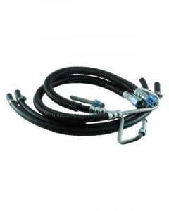 Borgeson Power Steering Hose Kit Crimped Ends Rubber / Steel Dodge Die