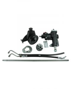 Borgeson Steering Box Power 14 to 1 Ratio Brackets / Joints / Lines /