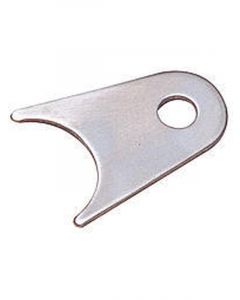 Chassis Engineering Chassis Tab Radius 3/8 in Mounting Hole 1/8 in Th
