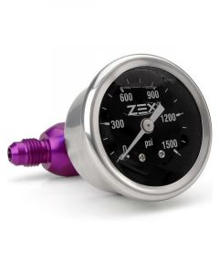 Comp Cams Nitrous Pressure Gauge 0-1500 PSI Mechanical Analog 1-1/2 in