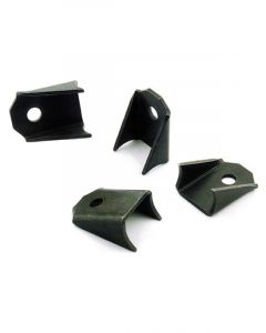 Competition Engineering Chassis Tab Gussetted 3/8 in Mounting Hole 1/8