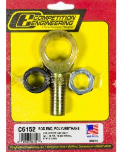 Competition Engineering Rod End Solid 3/4 in Bore 3/4-16 in Right Hand