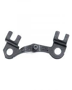 Dart Pushrod Guide Plate 3/8 in Pushrod Raised Adjustable Steel Bl