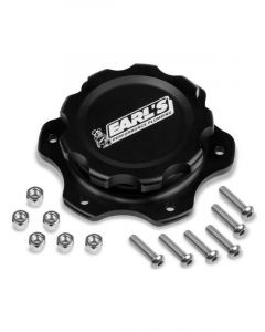 Earls Fuel Filler Cap Assembly Screw-On Cap Vented Flat Cell Mount