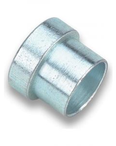 Earls Fitting Tube Sleeve 3 AN 3/16 in Tube Steel Nickel Plated Pair