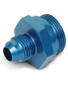 Earls Carburetor Inlet Fitting Straight 6 AN Male to 7/8-20 in Male