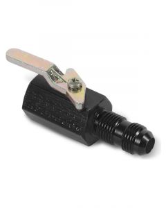 Earls Shut Off Valve Manual 1/2 in NPT Female to 10 AN Bulkhead 2