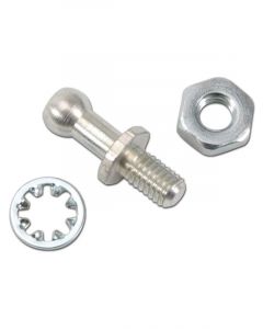 Edelbrock Throttle Lever Stud 1/4 in Steel Zinc Oxide Holley Carburetor