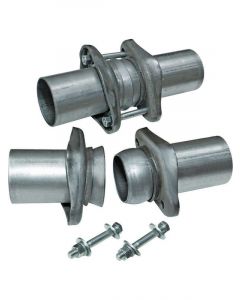 Flowmaster Collector Reducer 3 in Inlet to 2-1/2 in Outlet 2-Bolt Ball